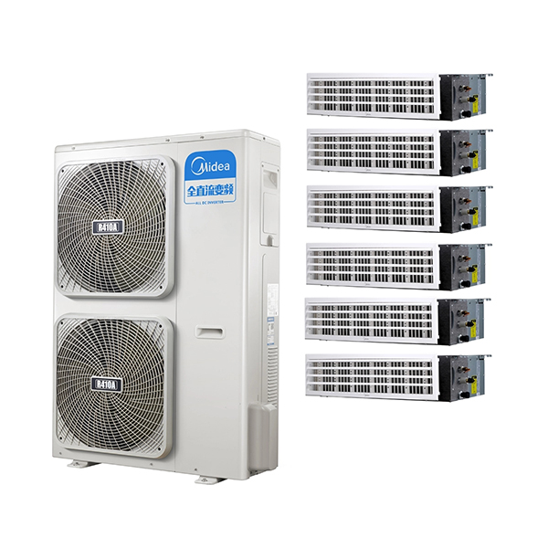 美的 一拖六变频一级能效 多联风管机 7匹 家用中央空调 MDS-H180W(E1)